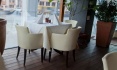 Кресла GIADA 2 в стиле модерн в интерьере ресторана
